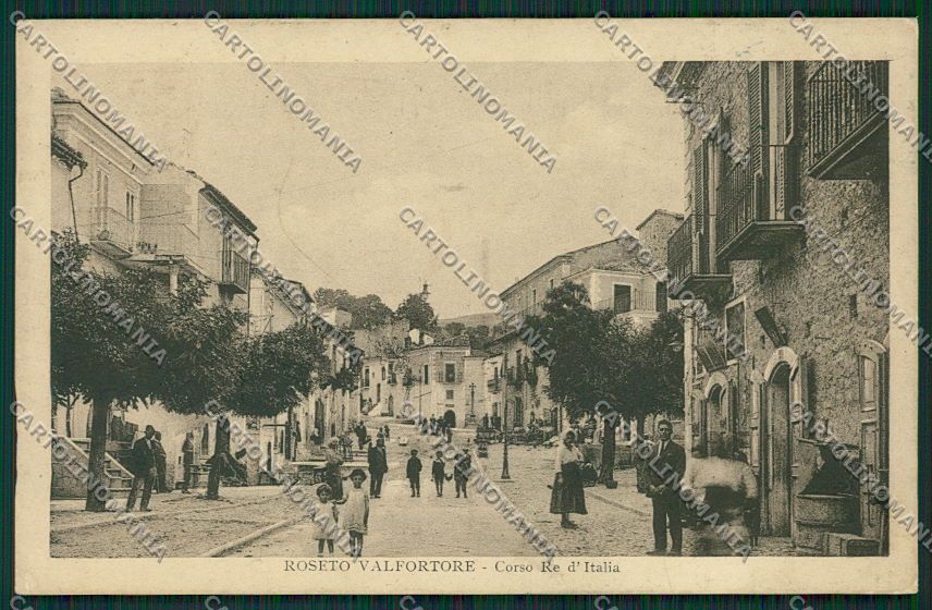 Foggia Roseto Valfortore cartolina EE5734 – fronte