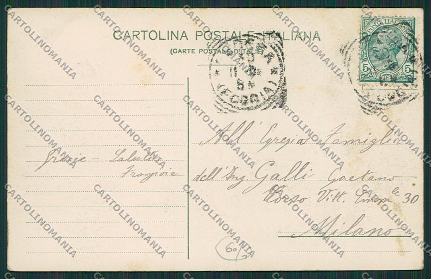 Foggia Lucera Farmacia cartolina EE5755 – retro