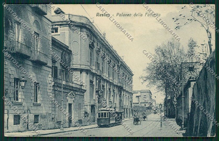 Napoli Resina Tram cartolina EE5767 – fronte