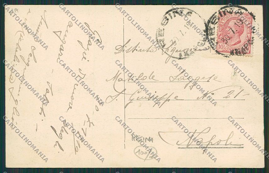 Napoli Resina Alluvione cartolina EE5768 – retro