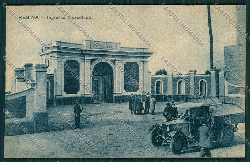 Napoli Resina Ercolano Auto cartolina EE5769 – fronte