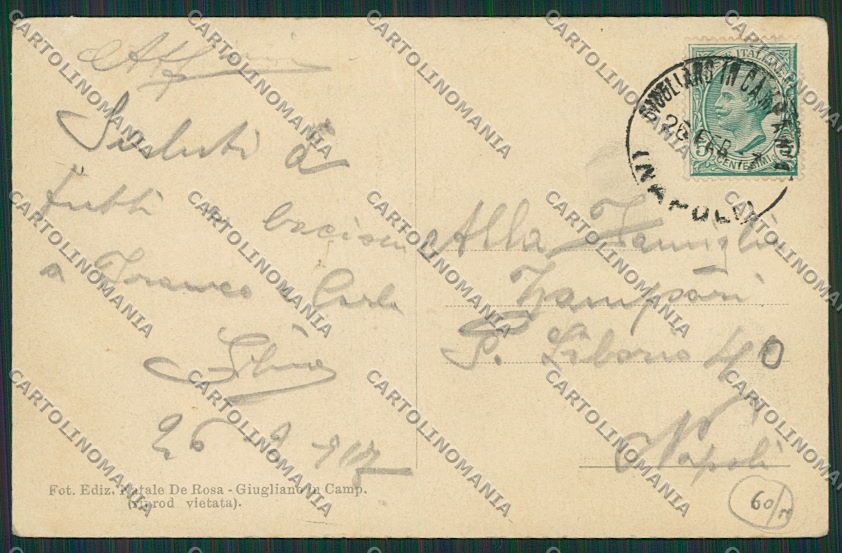 Napoli Giuliano cartolina EE5785 – retro