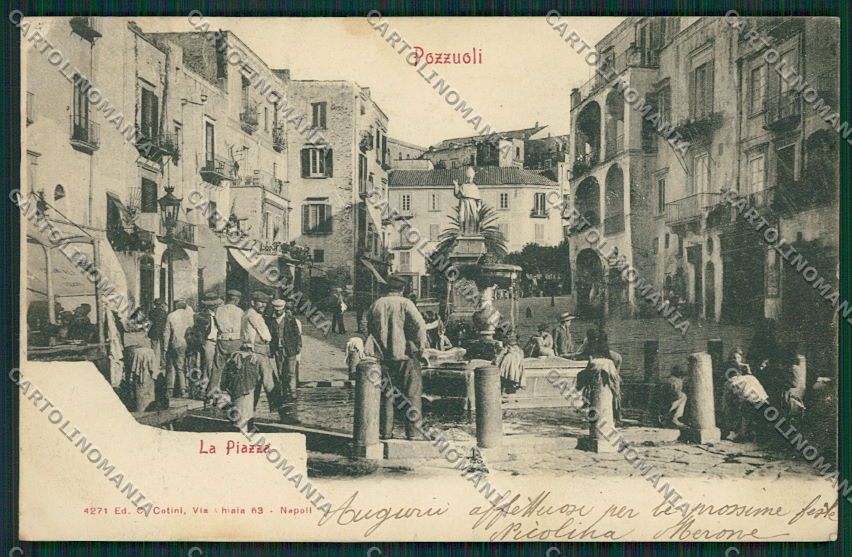 Napoli Pozzuoli cartolina EE5821 – fronte