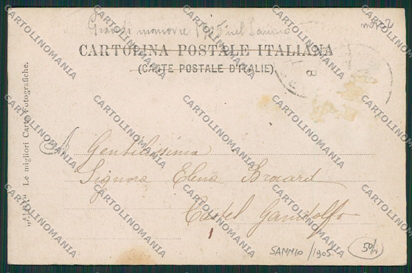 Benevento Sannio Militari Foto cartolina EE5882 – retro