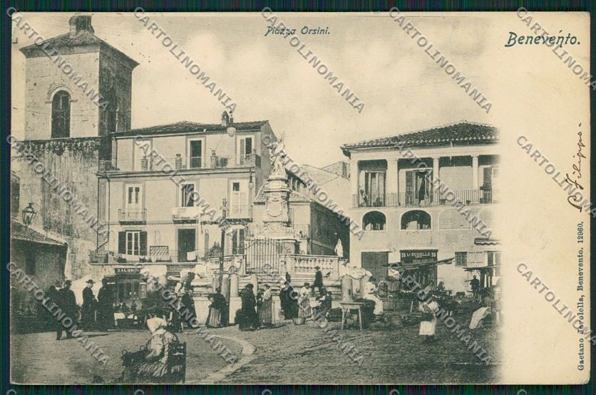 Benevento Città PIEGHINE cartolina EE5889 – fronte
