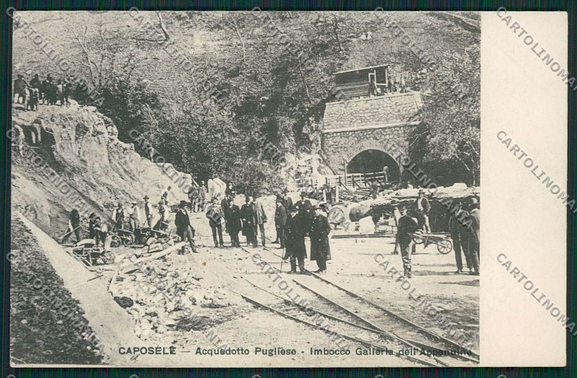 Avellino Caposele Acquedotto cartolina EE5891 – fronte