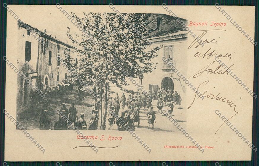 Avellino Bagnoli Irpino Fanteria cartolina EE5906 – fronte