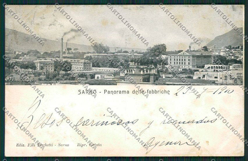 Salerno Sarno cartolina EE5931 – fronte