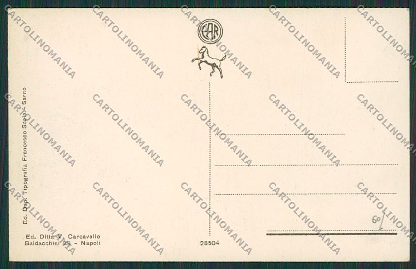 Salerno Sarno cartolina EE5947 – retro