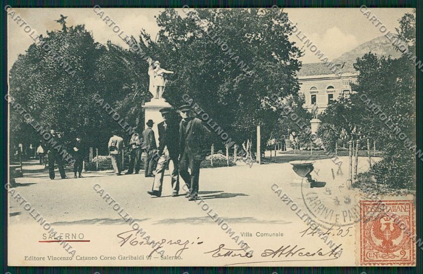 Salerno Città cartolina EE5962 – fronte