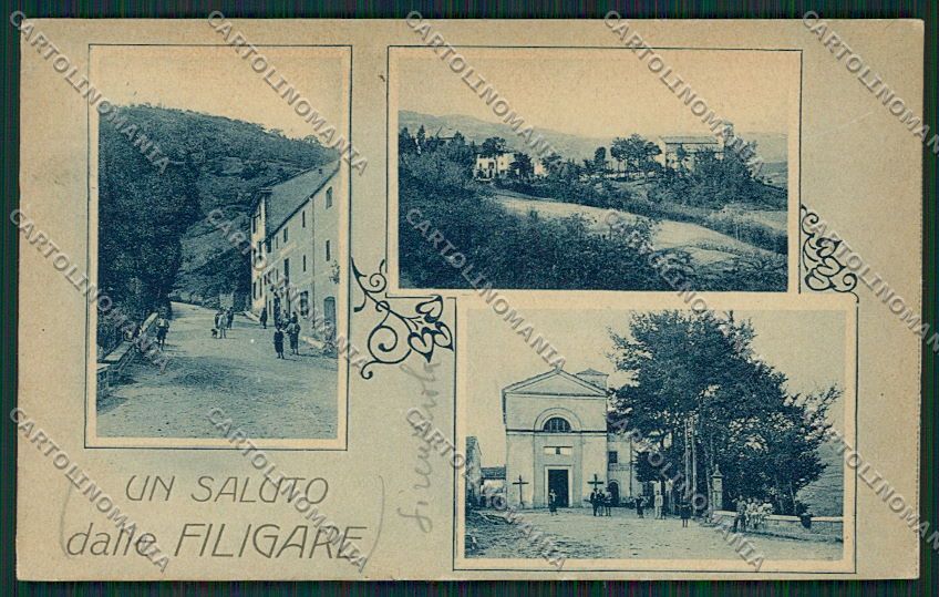 Firenze Firenzuola Filigare Saluti da cartolina EE5986 – fronte