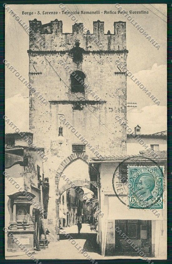 Firenze Borgo San Lorenzo cartolina EE5992 – fronte