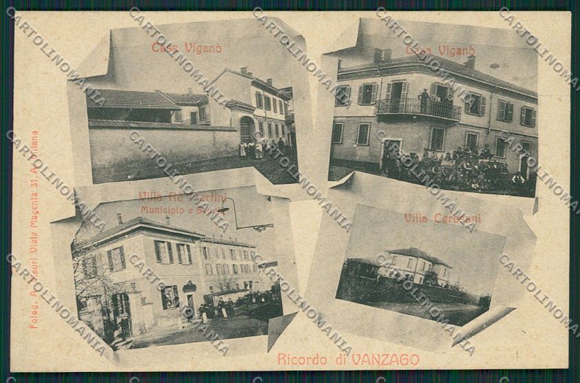 Milano Vanzago cartolina EE6018 – fronte
