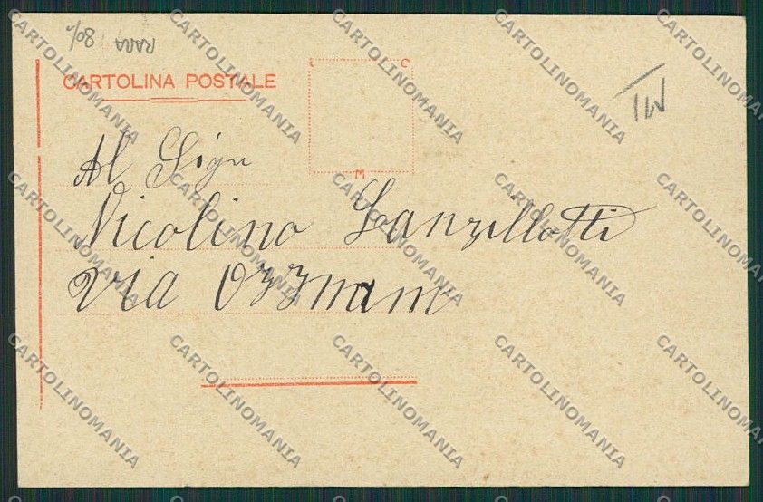 Milano Vanzago cartolina EE6018 – retro