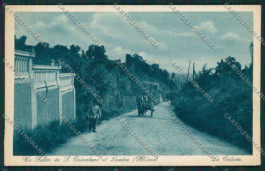Milano San Colombano al Lambro cartolina EE6034 – fronte