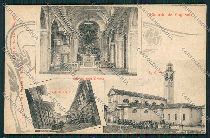 Milano Pogliano Milanese cartolina EE6049 – fronte