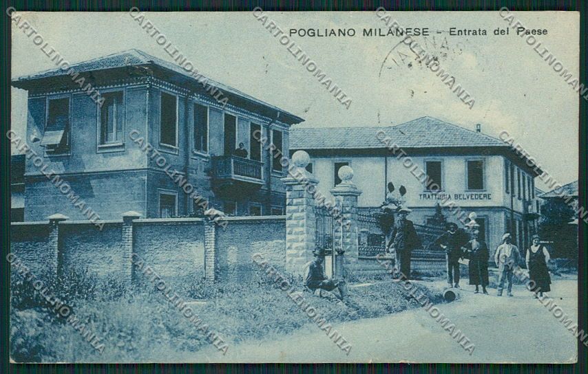Milano Pogliano Milanese cartolina EE6050 – fronte