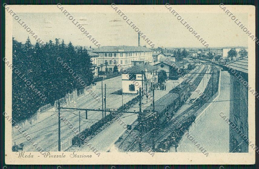 Milano Meda Stazione cartolina EE6087 – fronte