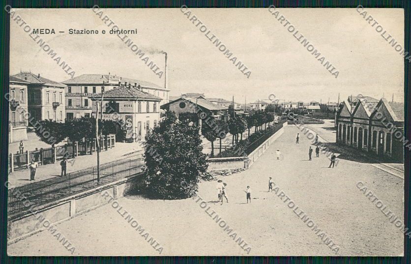 Milano Meda Stazione cartolina EE6088 – fronte