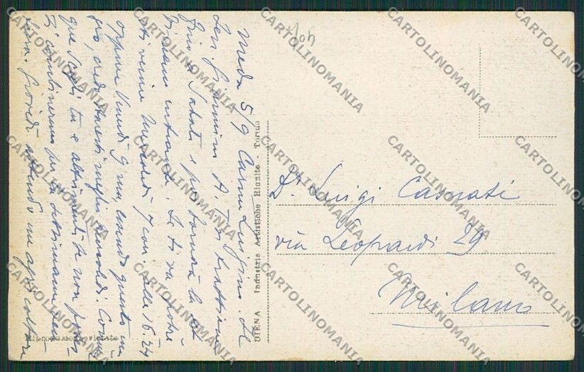 Milano Meda cartolina EE6092 – retro