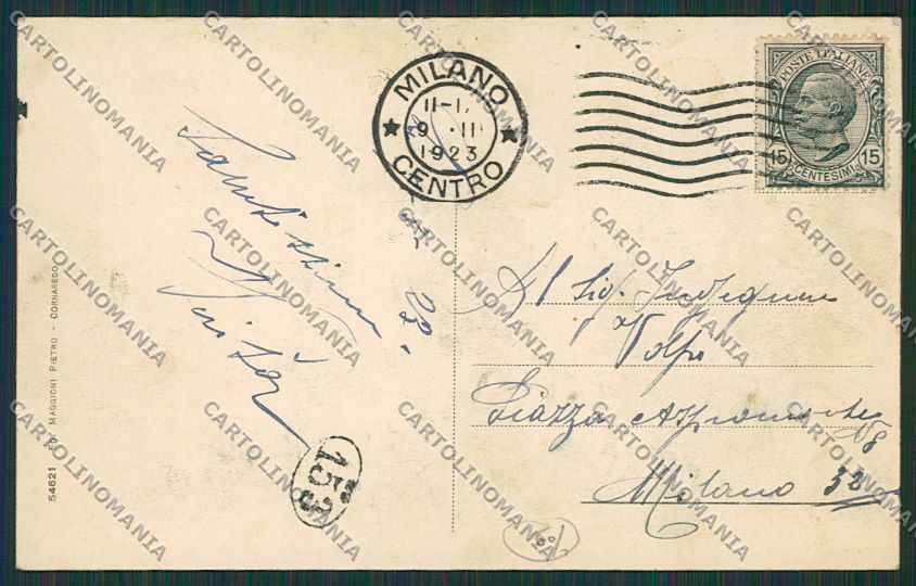 Milano Cornaredo Saluti da cartolina EE6119 – retro