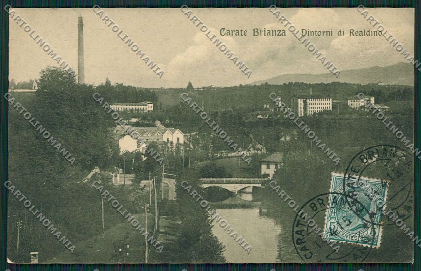 Milano Carate Brianza Realdino cartolina EE6127 – fronte