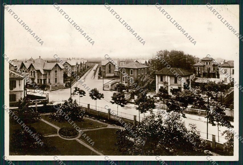 Milano Bollate Quartiere del Fascio Foto cartolina EE6137 – fronte