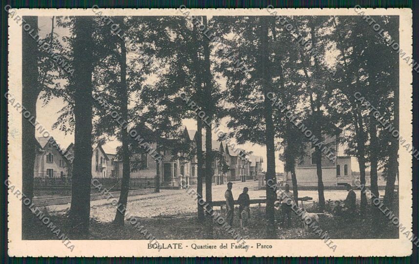 Milano Bollate Quartiere del Fascio cartolina EE6142 – fronte