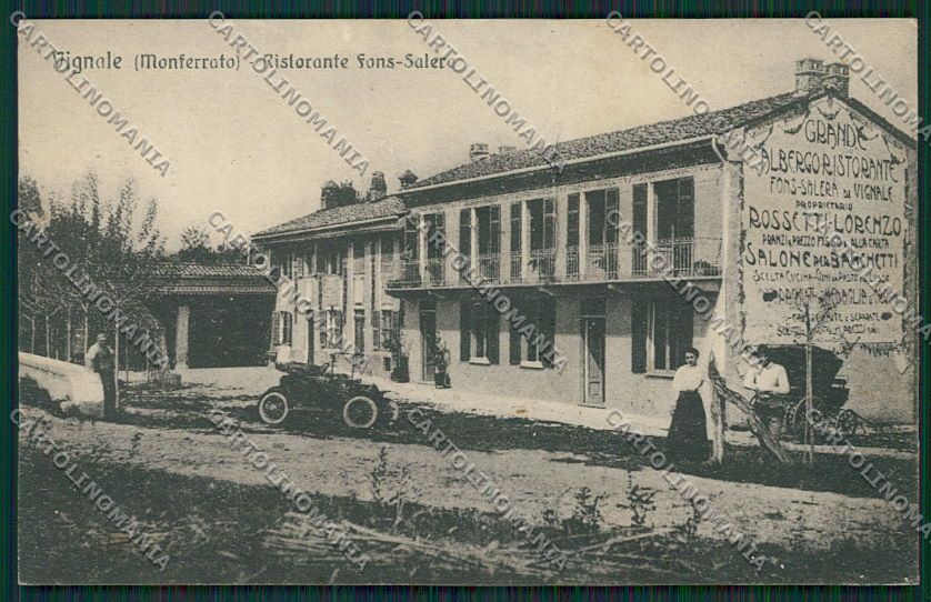 Alessandria Vignale cartolina EE6170 – fronte