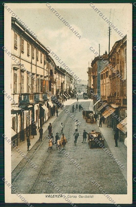 Alessandria Valenza cartolina EE6179 – fronte