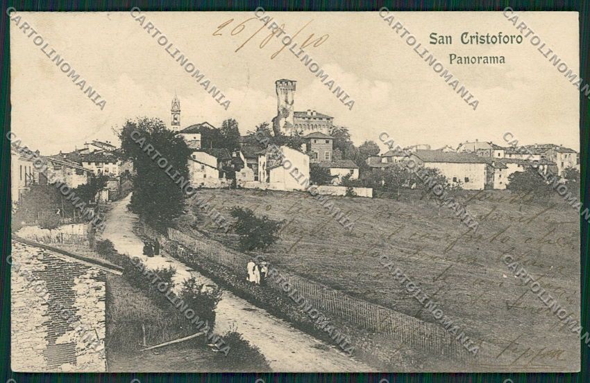 Alessandria San Cristoforo cartolina EE6189 – fronte