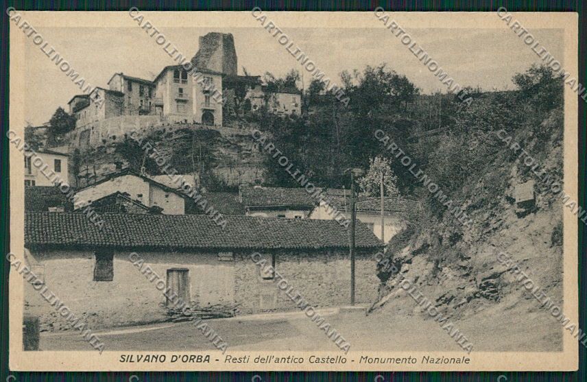 Alessandria Silvano d'Orba cartolina EE6193 – fronte