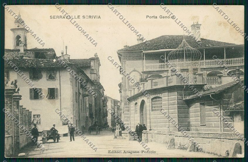 Alessandria Serravalle Scrivia cartolina EE6195 – fronte