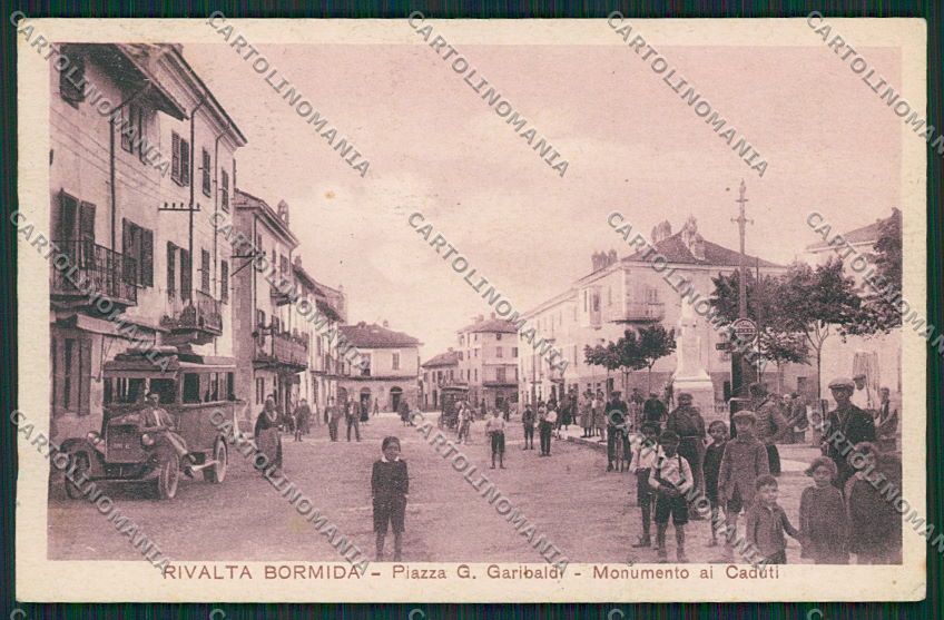 Alessandria Rivalta Bormida Auto cartolina EE6202 – fronte