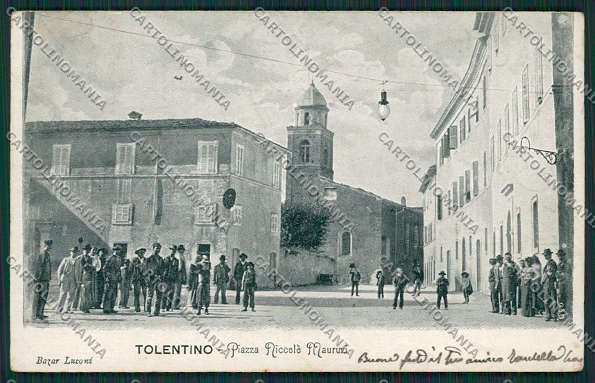 Macerata Tolentino PIEGHINA cartolina EE6206 – fronte