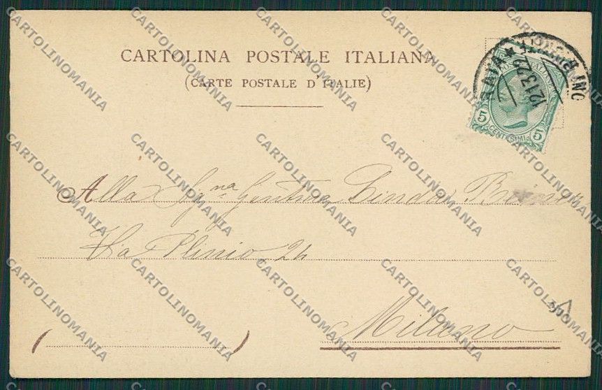 Macerata Città cartolina EE6217 – retro