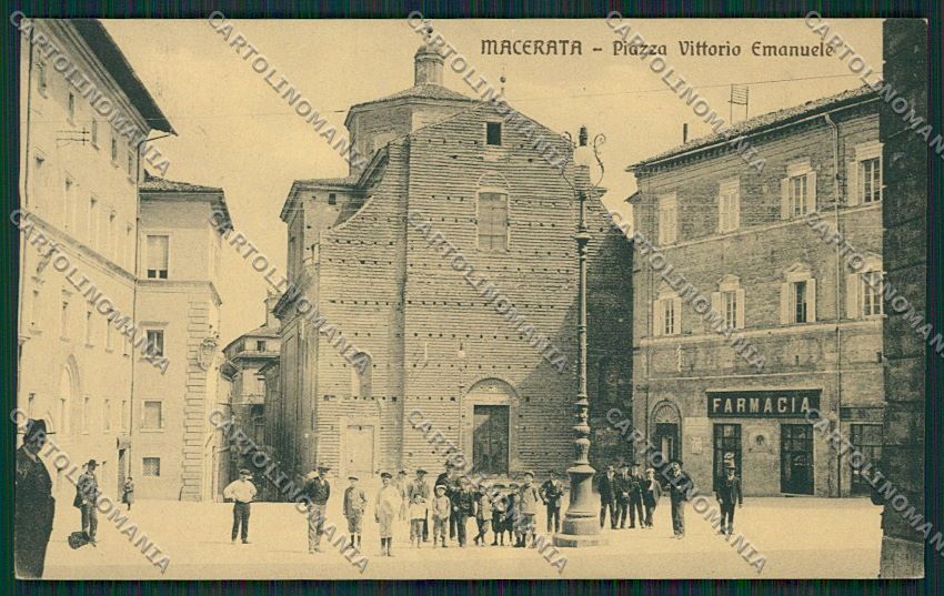 Macerata Città Farmacia cartolina EE6220 – fronte