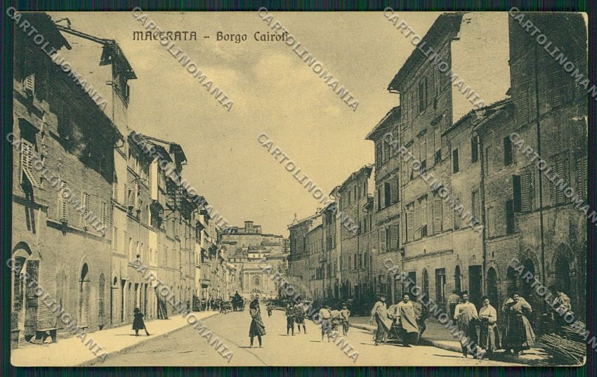 Macerata Città STRAPPINO cartolina EE6223 – fronte