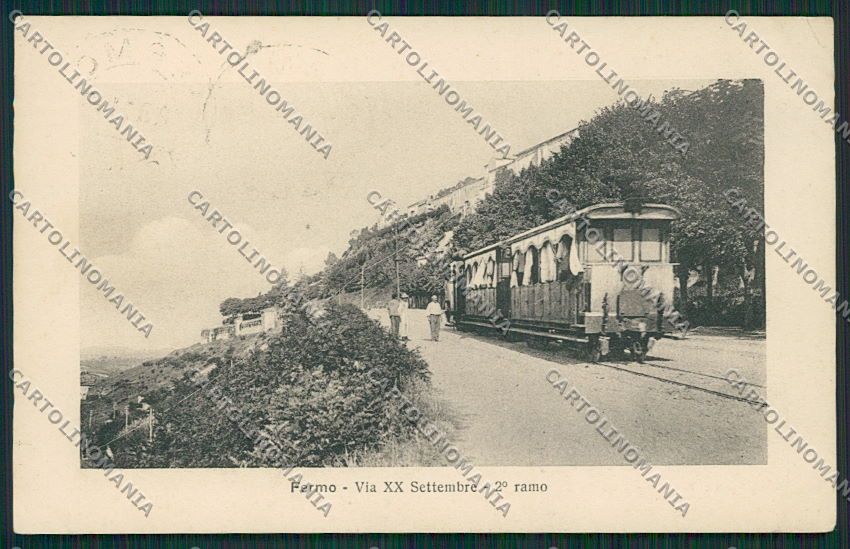 Ascoli Piceno Fermo Tram cartolina EE6235 – fronte
