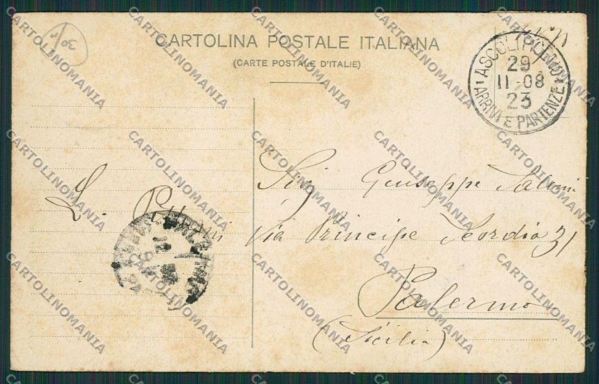 Ascoli Piceno Città cartolina EE6240 – retro