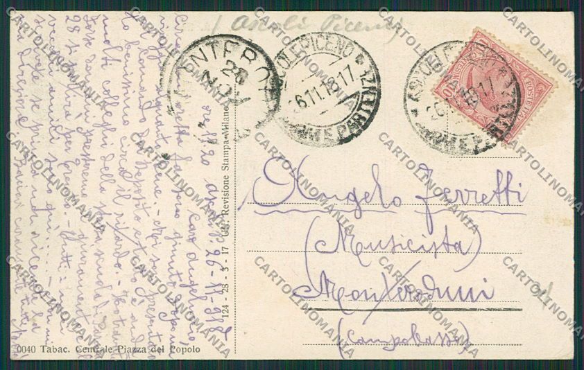Ascoli Piceno Città Auto PIEGA cartolina EE6243 – retro