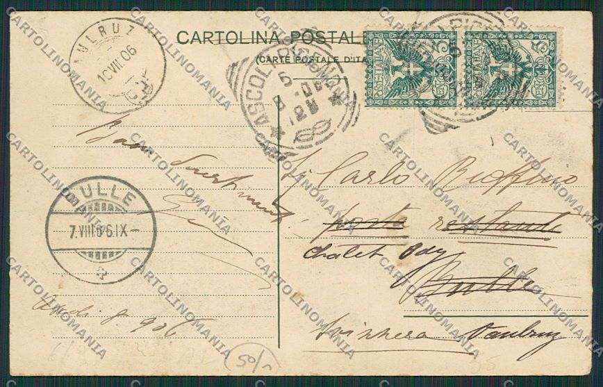 Ascoli Piceno Città Mercato cartolina EE6246 – retro
