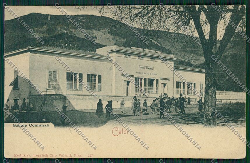 Pisa Calci Scuole cartolina EE6268 – fronte
