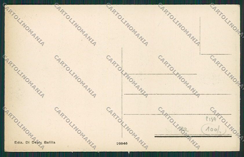 Pisa Putignano cartolina EE6273 – retro