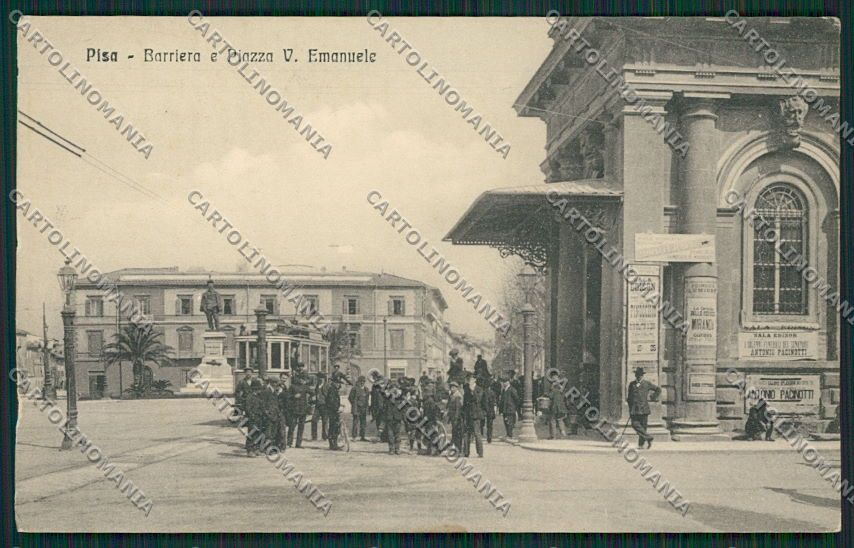 Pisa Città Tram cartolina EE6276 – fronte
