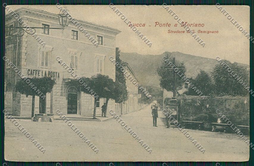 Lucca Ponte a Moriano PIEGHINA cartolina EE6310 – fronte