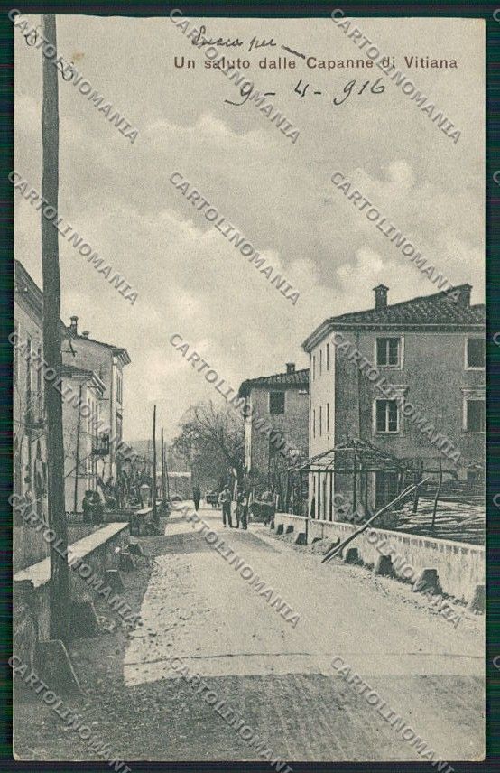 Lucca Capanne di Vitiana cartolina EE6319 – fronte