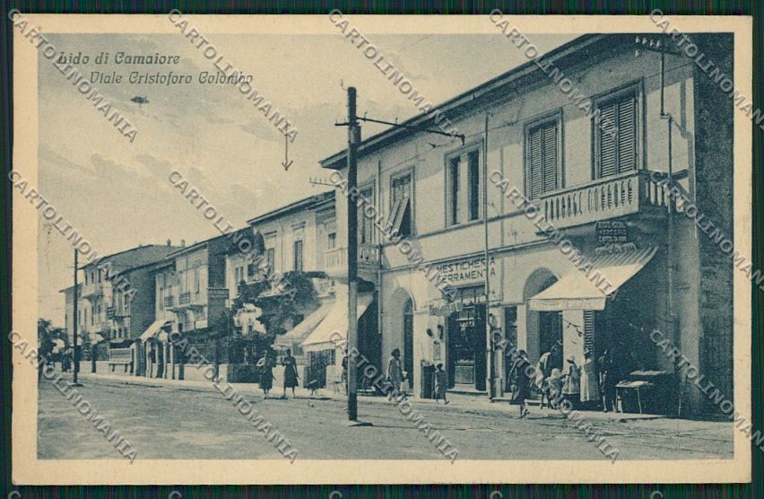 Lucca Lido di Camaiore cartolina EE6321 – fronte