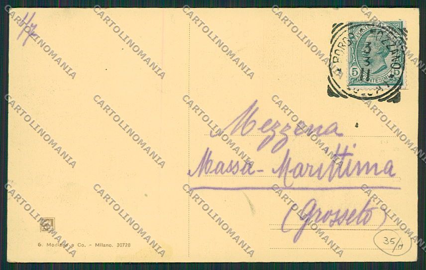 Lucca Borgo a Mozzano cartolina EE6323 – retro