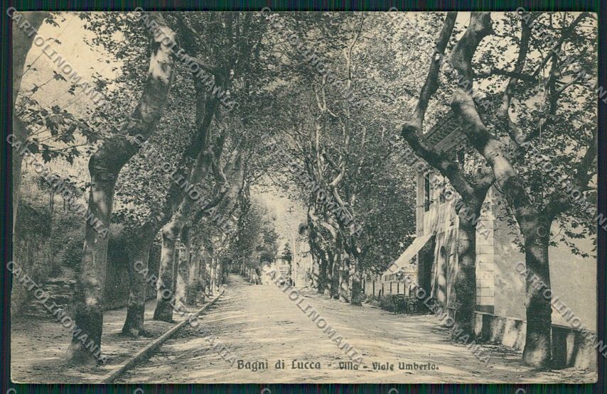Lucca Bagni di Lucca cartolina EE6344 – fronte